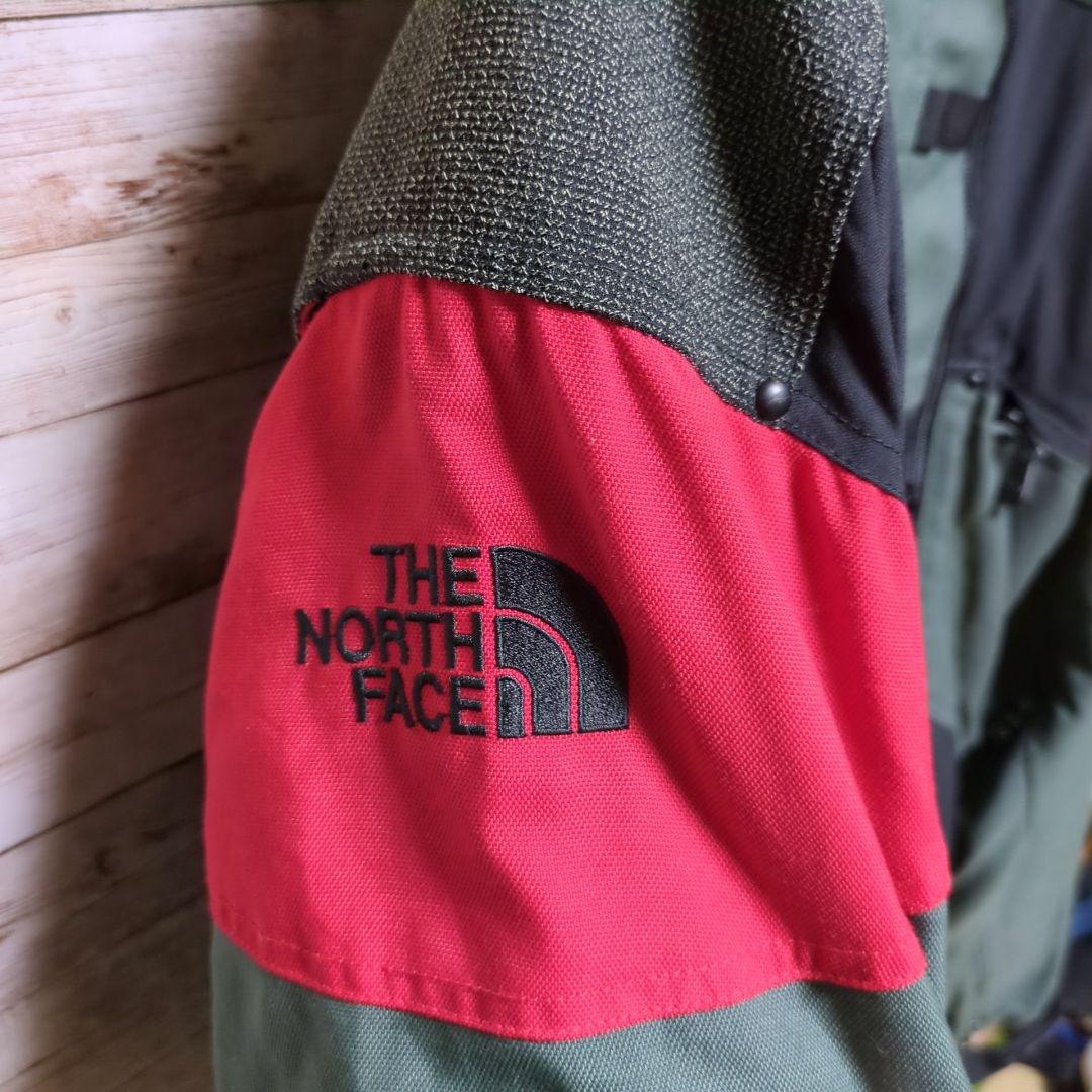 USA規格ノースフェイスSTEEPTECKAGENCYジャケット刺繍ロゴ