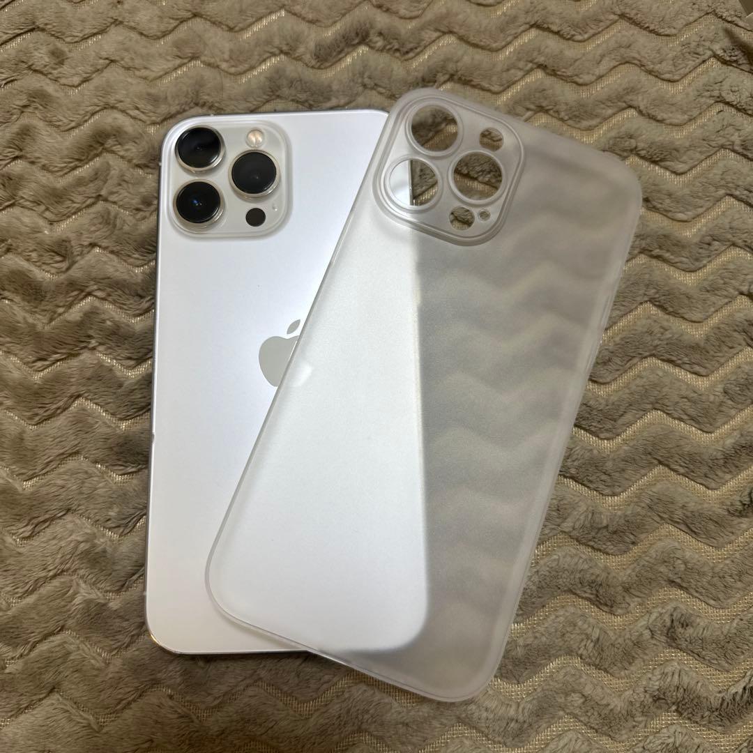 超美品 iPhone13 promax 128GB SIMフリー シルバー