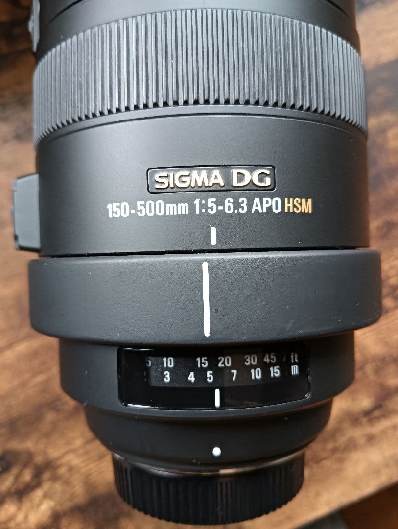 SIGMA　DG APO HMS150−500mm5-6.3 ニコン