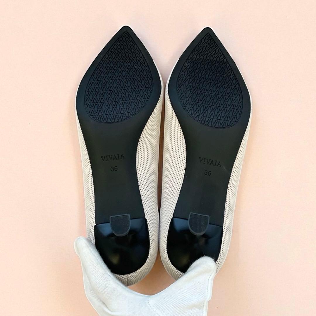 【未使用級・箱付】VIVAIA Anna ポインテッドトゥ パンプス 23cm