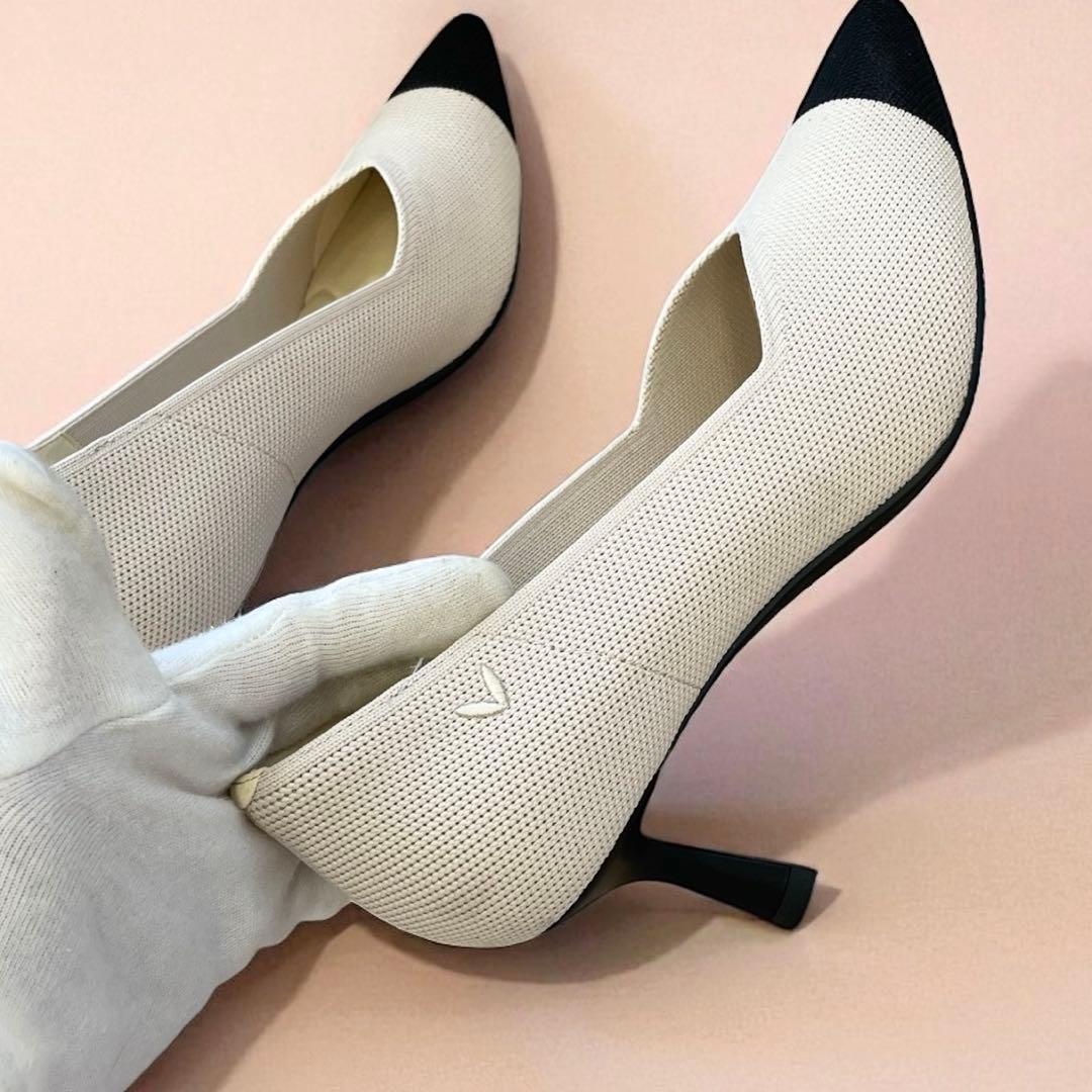 【未使用級・箱付】VIVAIA Anna ポインテッドトゥ パンプス 23cm