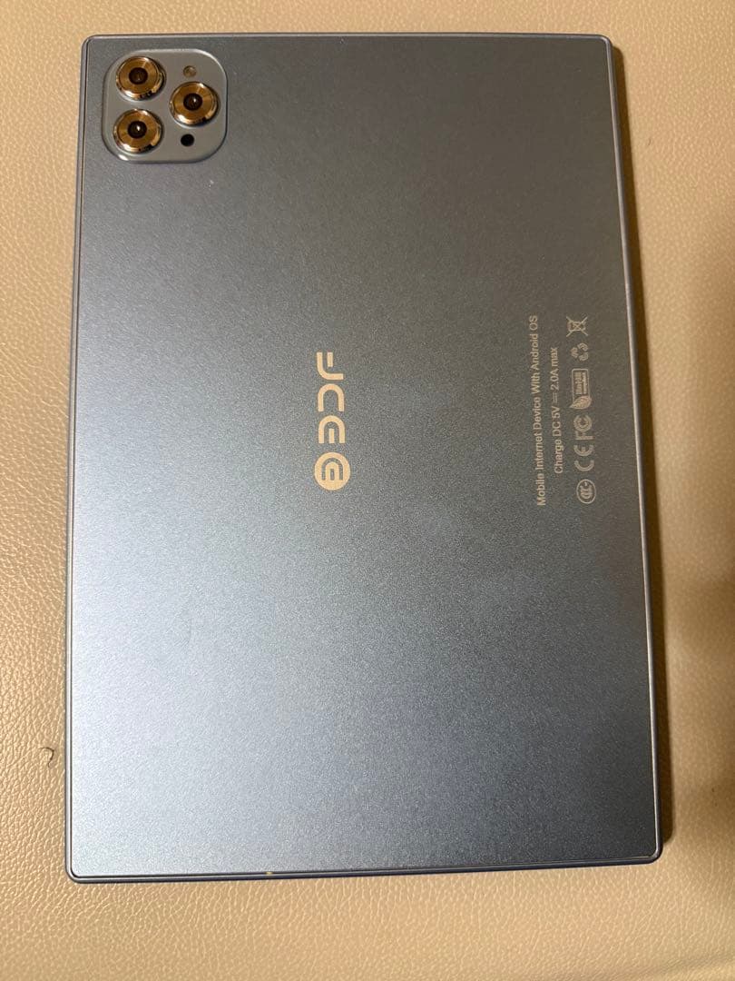 JCG グレー タブレット 3カメラ