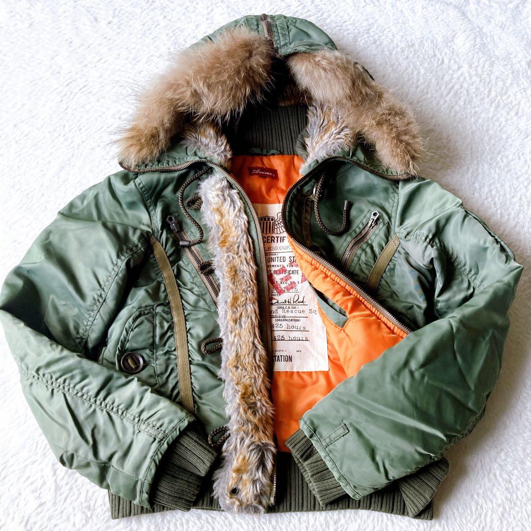 人気型✨AVIREX アヴィレックスN-2B フライトジャケット Y2K S