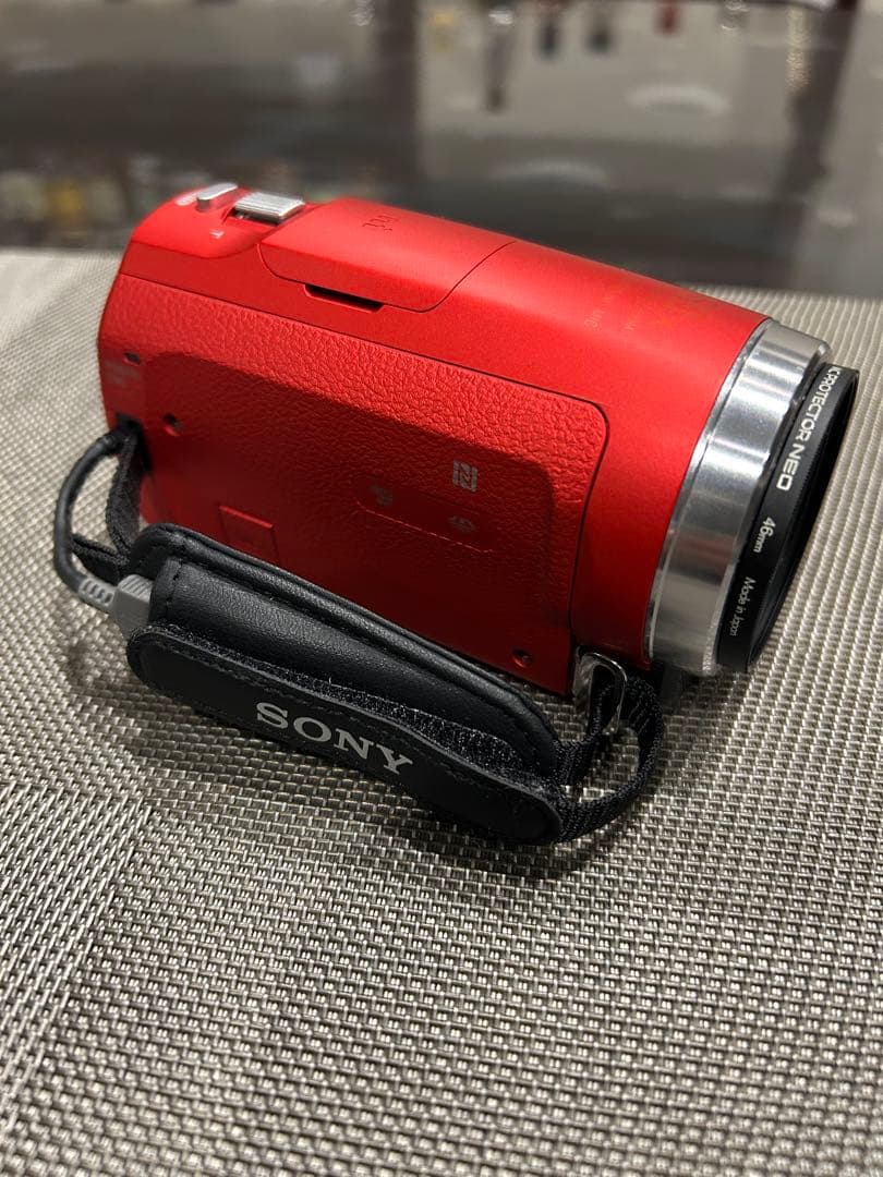 【美品】SONY HDR-CX680 ビデオカメラ レッド おまけ付き