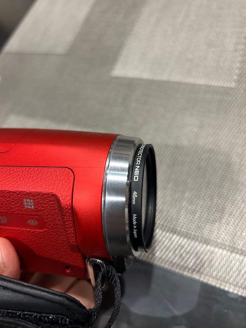 【美品】SONY HDR-CX680 ビデオカメラ レッド おまけ付き