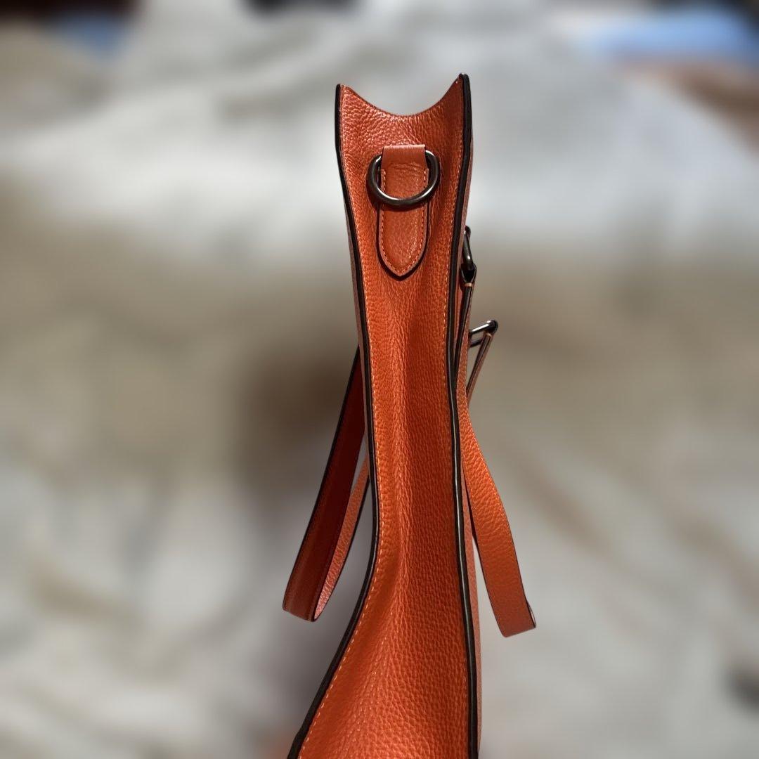 coach グラハムストラクチャートートバック　オレンジ