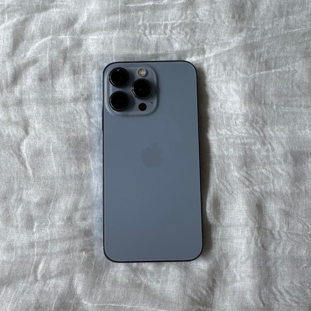 【美品】iPhone13pro 256GB シエラブルー 付属品未使用