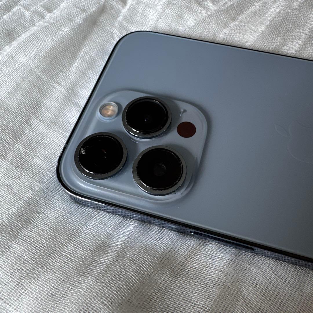 【美品】iPhone13pro 256GB シエラブルー 付属品未使用