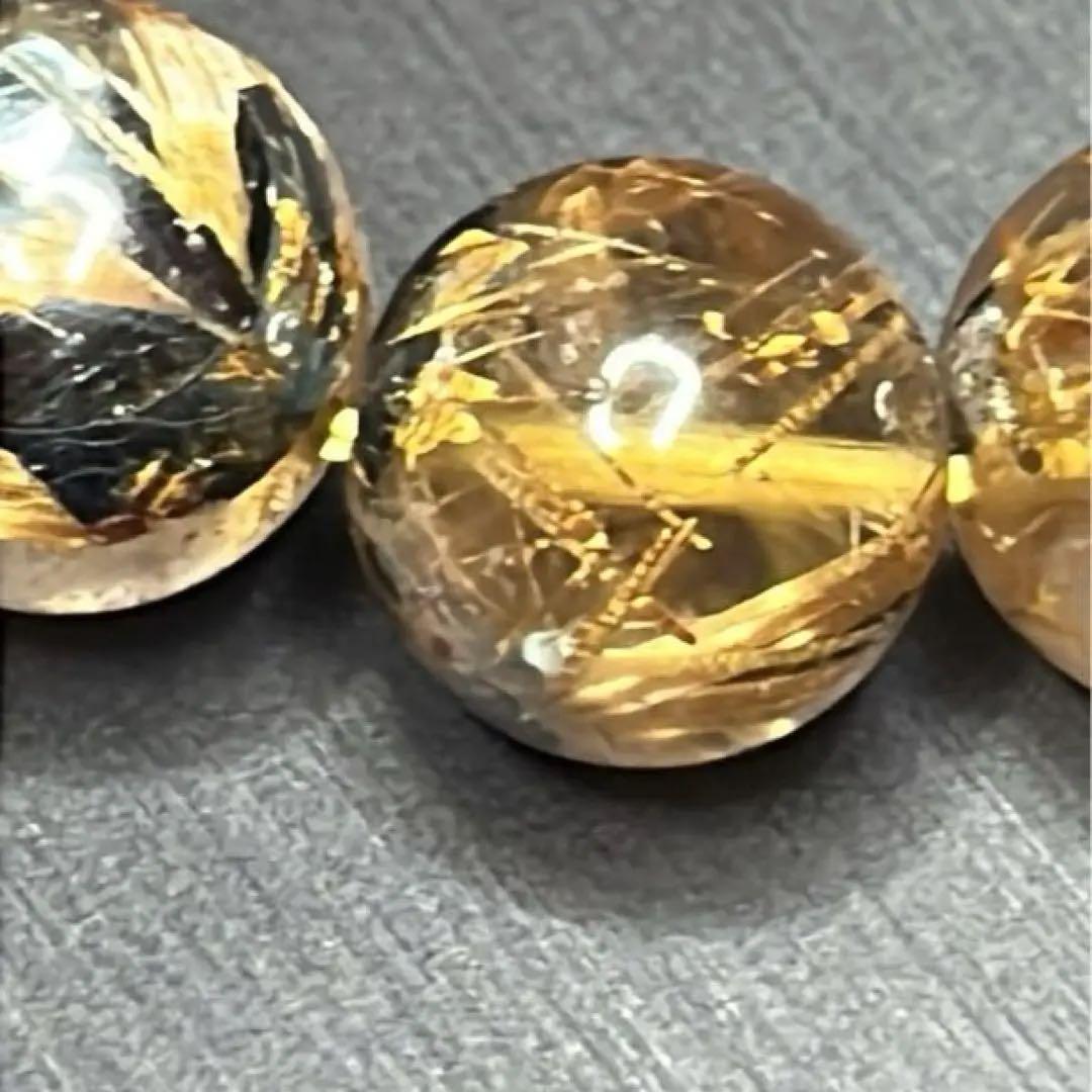 ルチルクォーツ　太陽ルチル　タイチンルチルクォーツ