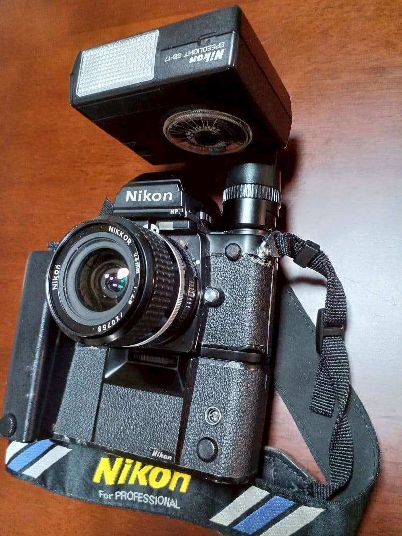 Nikon F3 HP 一眼レフカメラ モータードライブ スピードライト レンズ