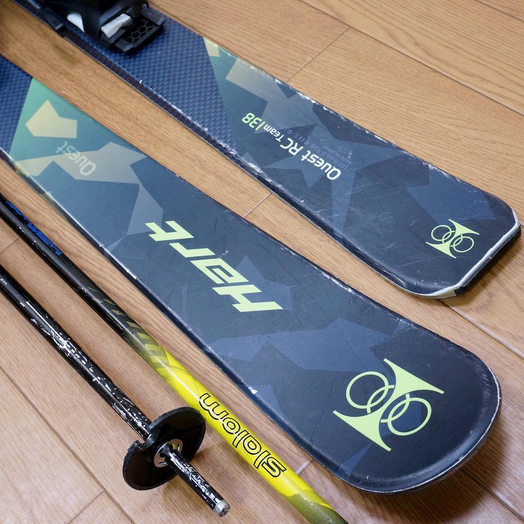 メンテ済 138cm 靴25cm HART スキーセット