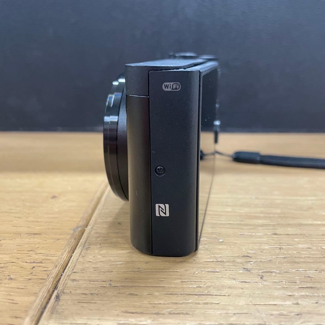 美品 動作品 SONY CyberShot DSC-WX800 ブラック カメラ