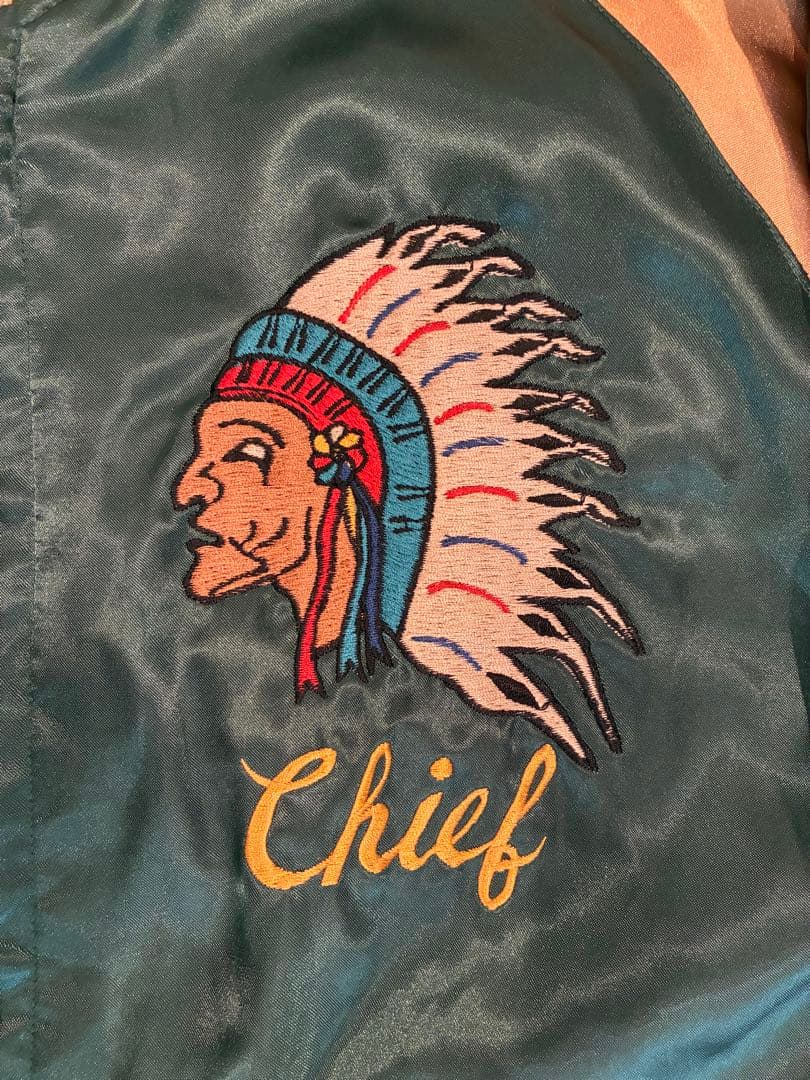 テーラー東洋 東洋 「虎、舞妓×龍、CHIEF」リバーシブルサテンスカジャン