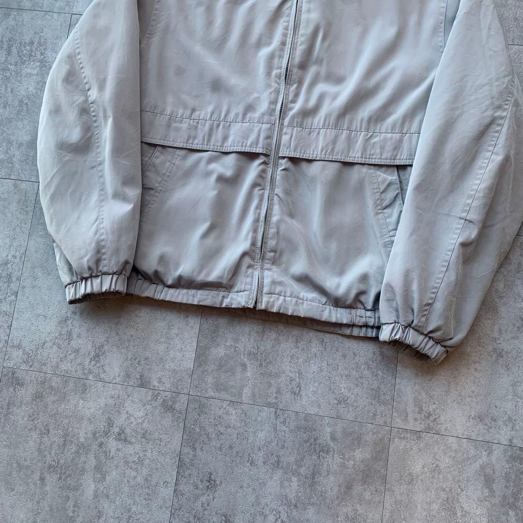 00s DOCKERS ウォームアップジャケット USA 古着 ナイロン グレー