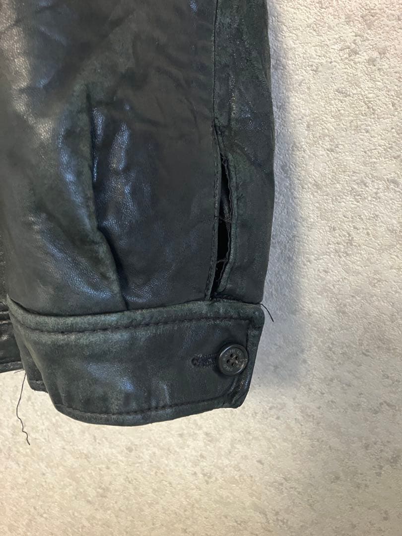 爆*場様 ★Ralph Lauren★leather jacket★Lサイズ相当