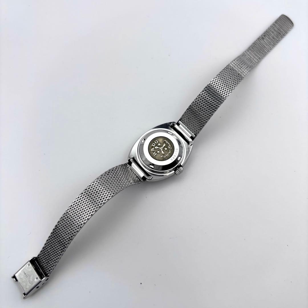 RADO SPACE WING 自動巻きレディース 青文字盤 稼働品