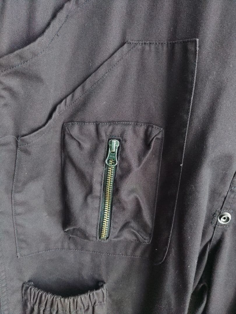 grn outdoor HIASOBI BIG BEN JUMP SUIT 黒
