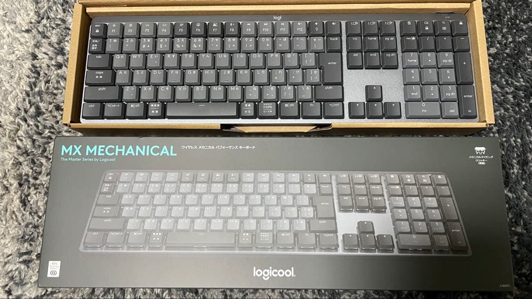 【青軸】logicool MX Mechanical 日本語配列　極美品