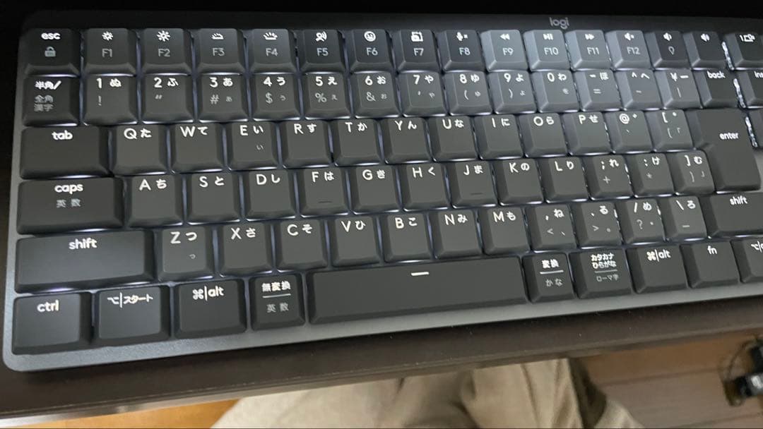 【青軸】logicool MX Mechanical 日本語配列　極美品