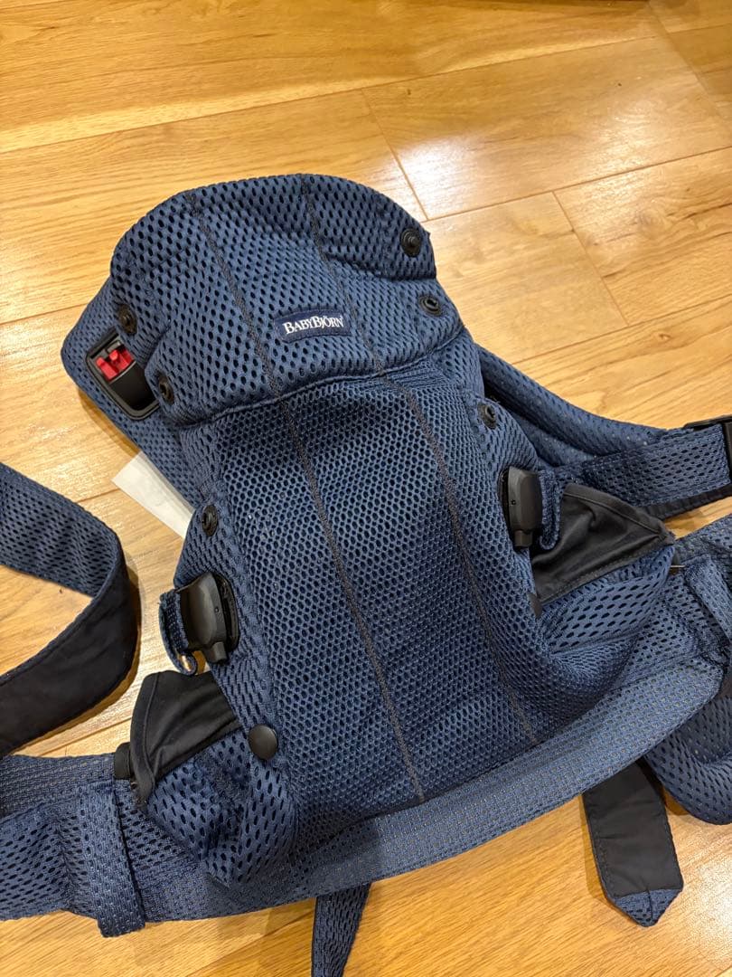 BABYBJORN 抱っこ紐 ネイビー ベビーキャリア HARMONY