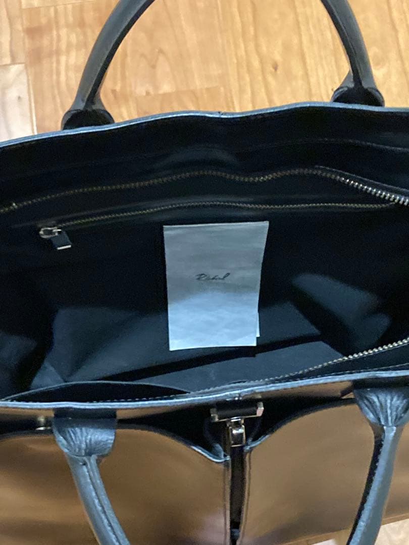 RePLAY×Rich I 別注レザーヘルメットバッグ ブラック