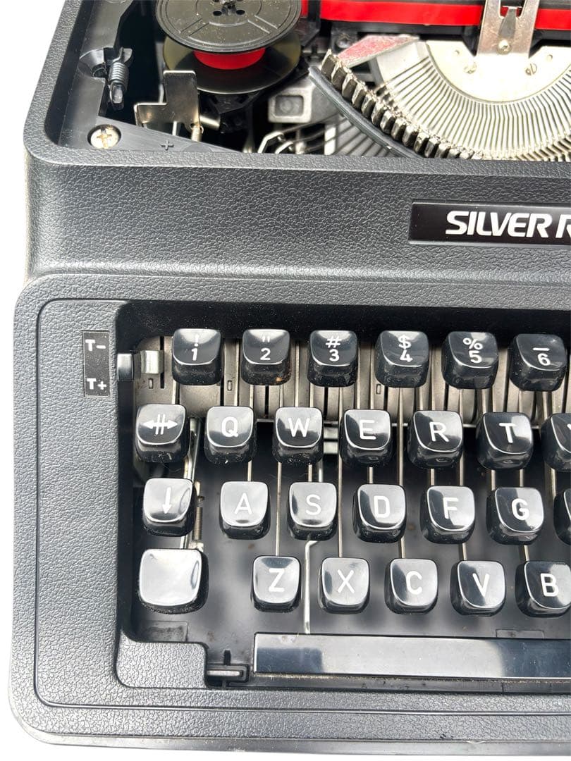 【希少 激レアビンテージ】SILVER REED 810 タイプライター 動作品