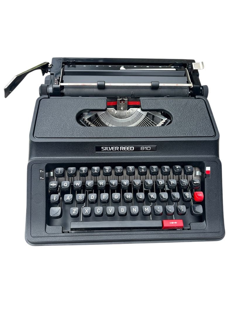 【希少 激レアビンテージ】SILVER REED 810 タイプライター 動作品
