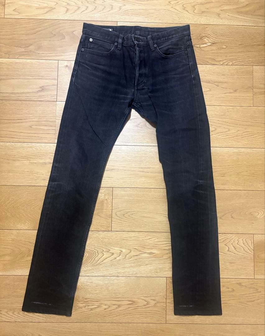 MINEDENIM マインデニム Standard Slim ブラック