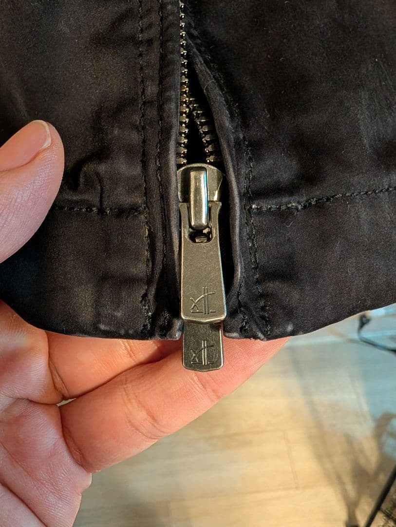 ten-c ANORAK 黒　サイズ50 ライナーダウン付