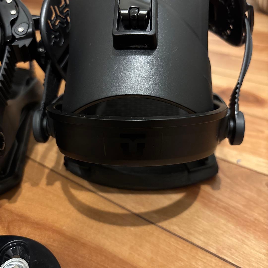 24-25 美品 UNION STR スノーボード バインディング ブラック L