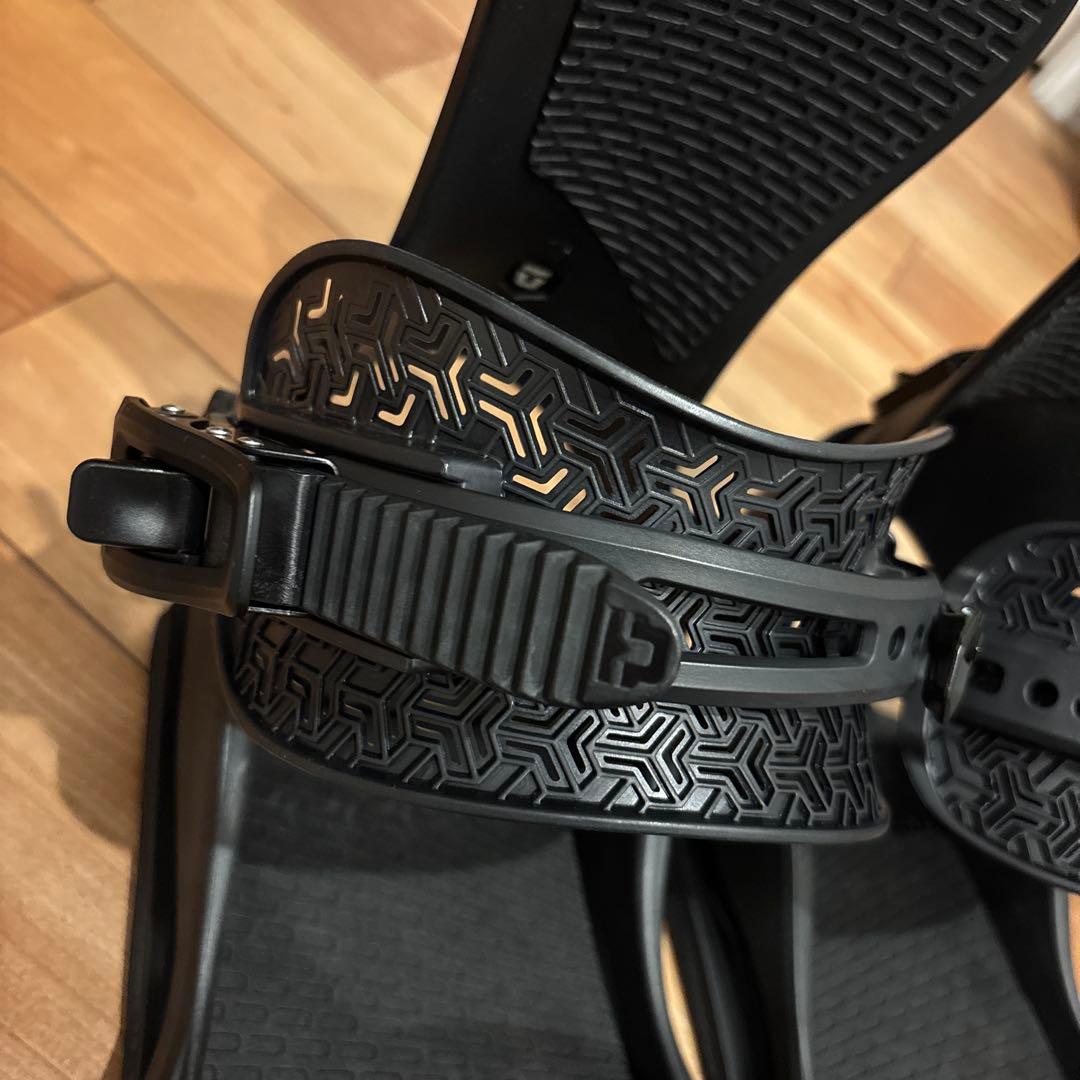 24-25 美品 UNION STR スノーボード バインディング ブラック L