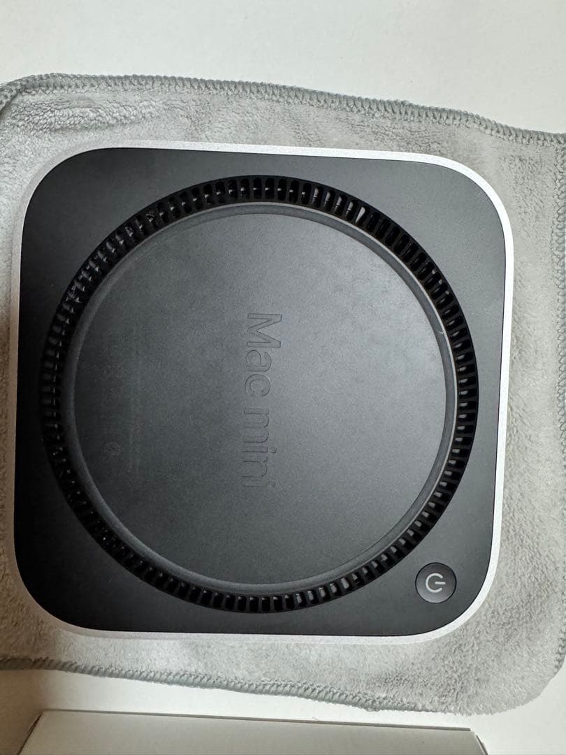Mac mini (M4 Pro / 24GB/512GB) 縦置きスタンド付