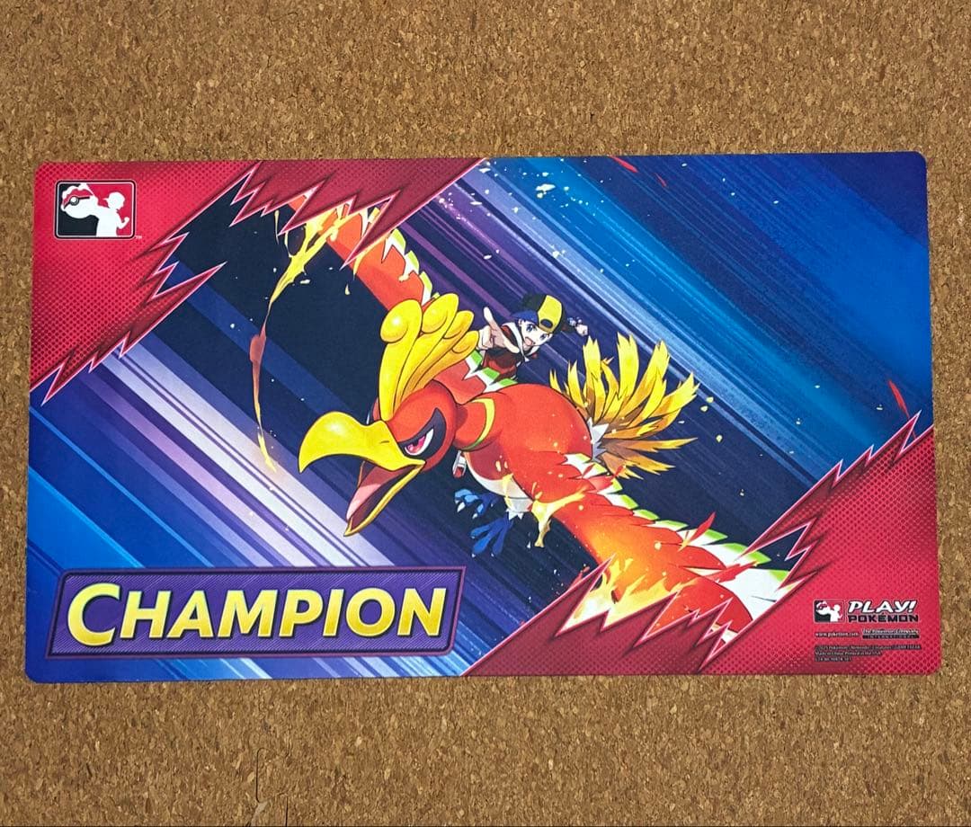 海外ポケモンカード　ホウオウ　プレイマット