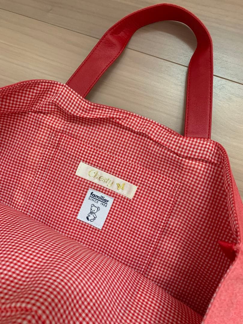ファミリア　チェスティ　コラボ　バッグ 未使用に近い