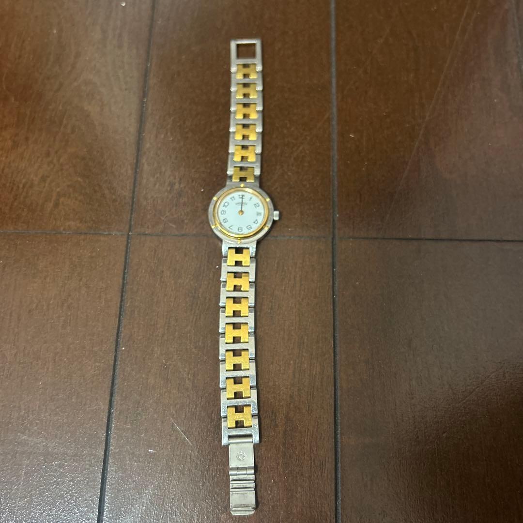 HERMÈS エルメス クリッパー レディース腕時計 【ジャンク品】