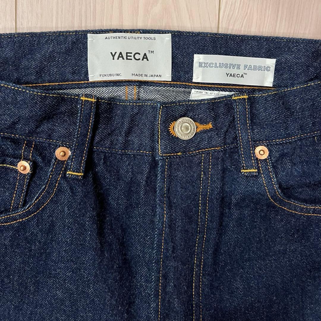 YAECA ヤエカ　ストレートデニム