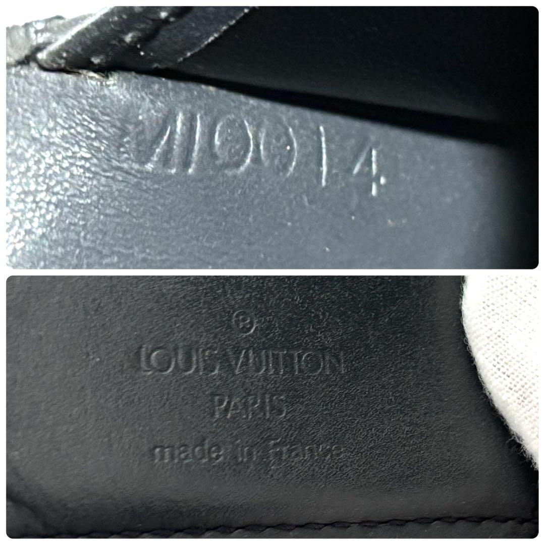 ルイヴィトン ポルトモネビエヴィエノワ モノグラムマット がま口財布 グレー