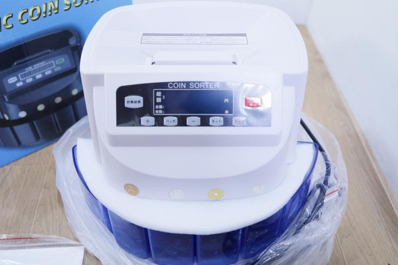 【新品】新500円対応 カウンター HLP-302 日本硬貨選別計数機