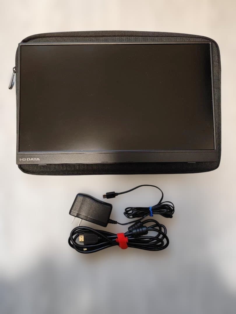 I-O DATA 15.6インチポータブルモニター LCD-AD161XDB-M