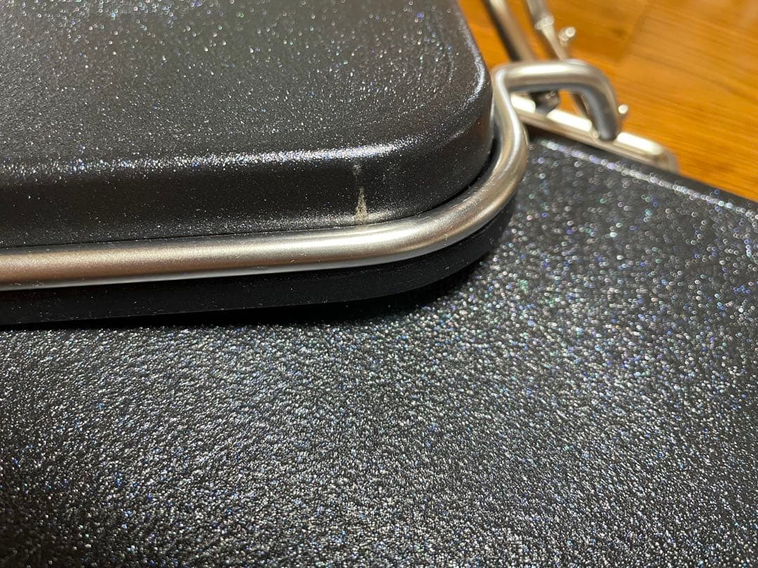 家事問屋　ホットパン　ホットサンドメーカー　IHで2回使用品