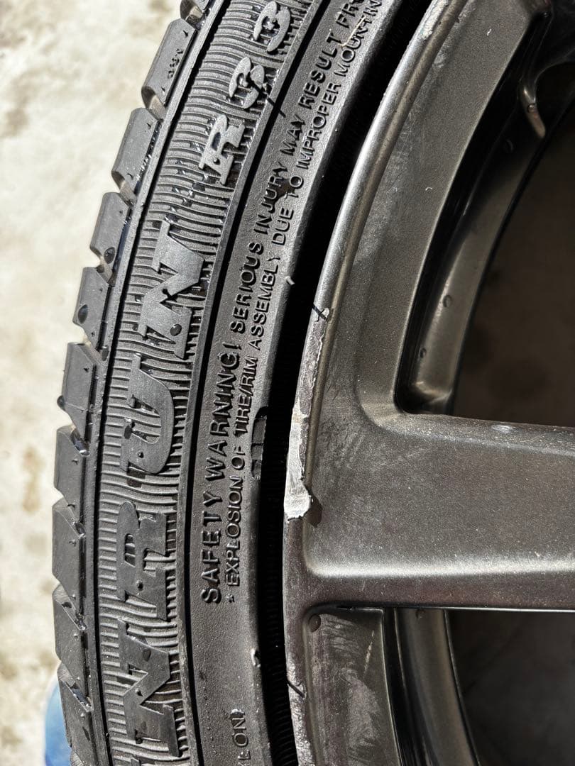 BBS鍛造　LEXUS レクサス　 IS-F 19インチ 純正ホイールセット