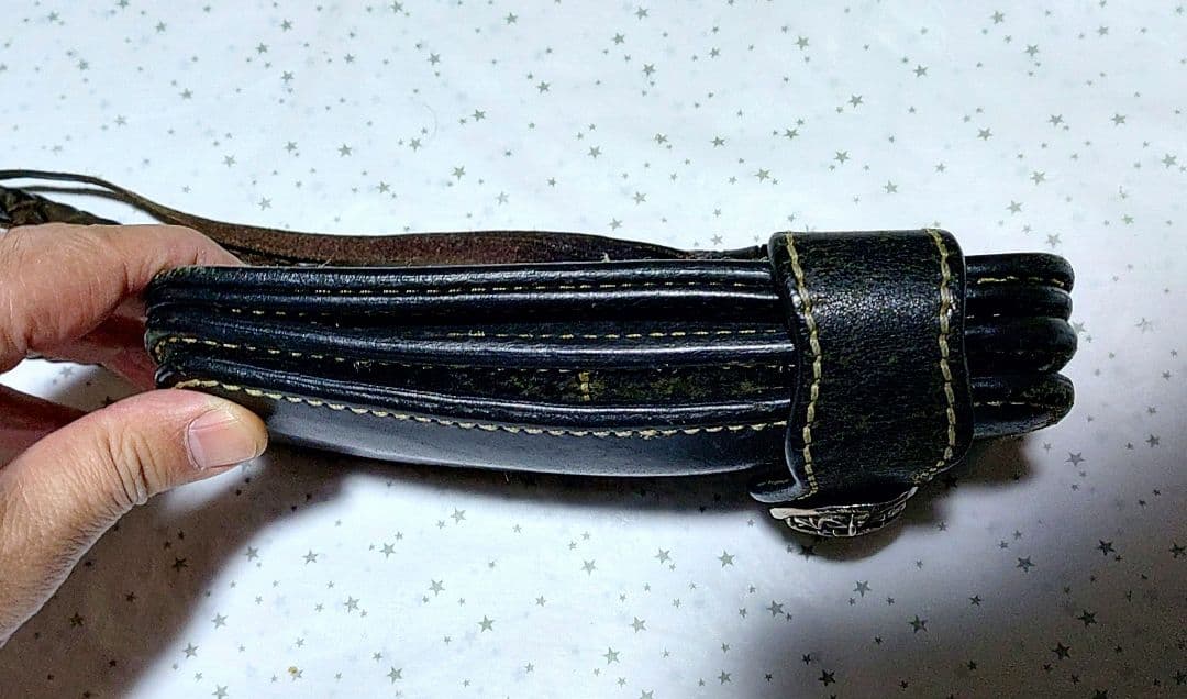 ☆SAAD サード 長財布 本革サドルレザーカスタムロングウォレット＆ロープ