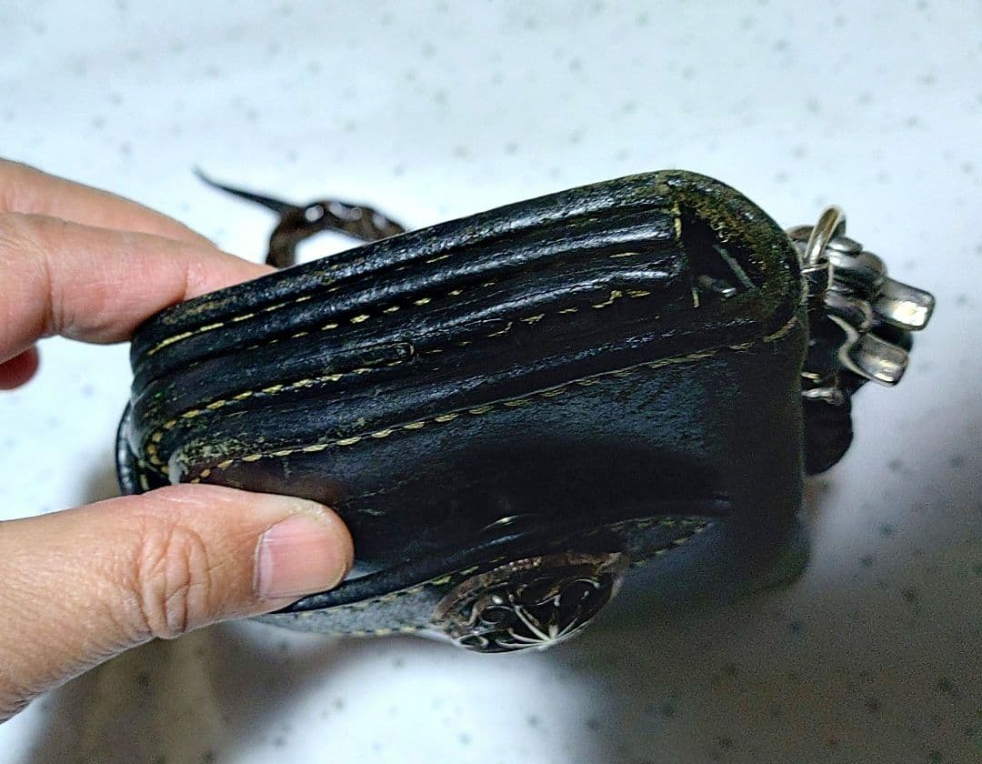 ☆SAAD サード 長財布 本革サドルレザーカスタムロングウォレット＆ロープ