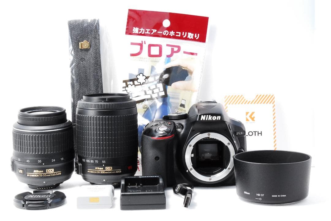 ✨初心者おすすめ✨ Nikon D5300 ダブルズームキット Wi-Fi搭載