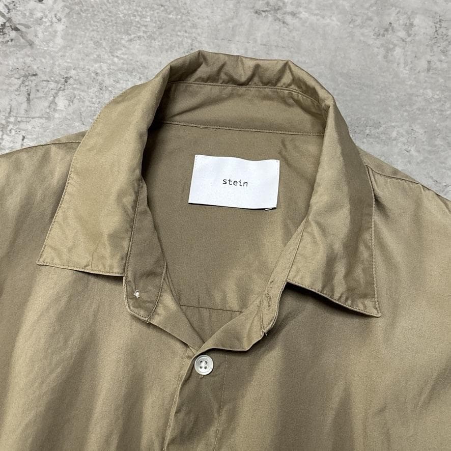 シュタイン OVERSIZED DOWN PAT SHIRT 長袖シャツ M
