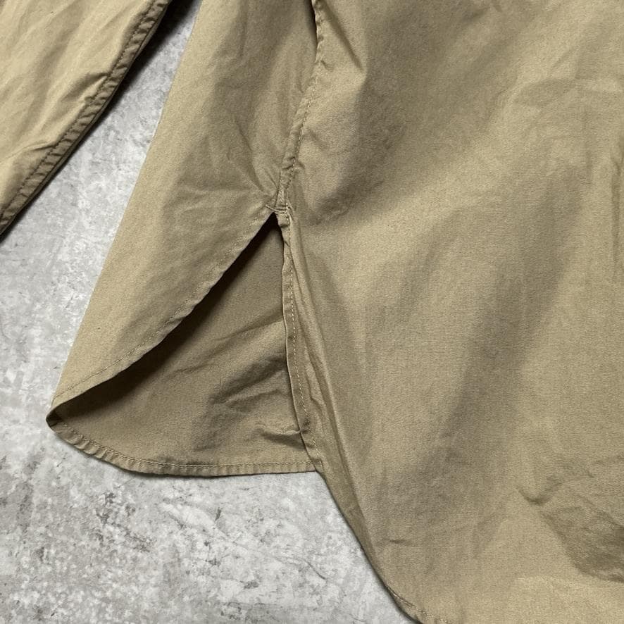 シュタイン OVERSIZED DOWN PAT SHIRT 長袖シャツ M