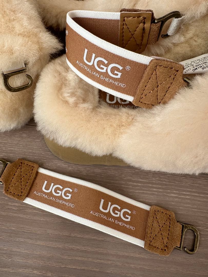AUS店購入❣️UGG Funkette レア‼️ファーベルト付