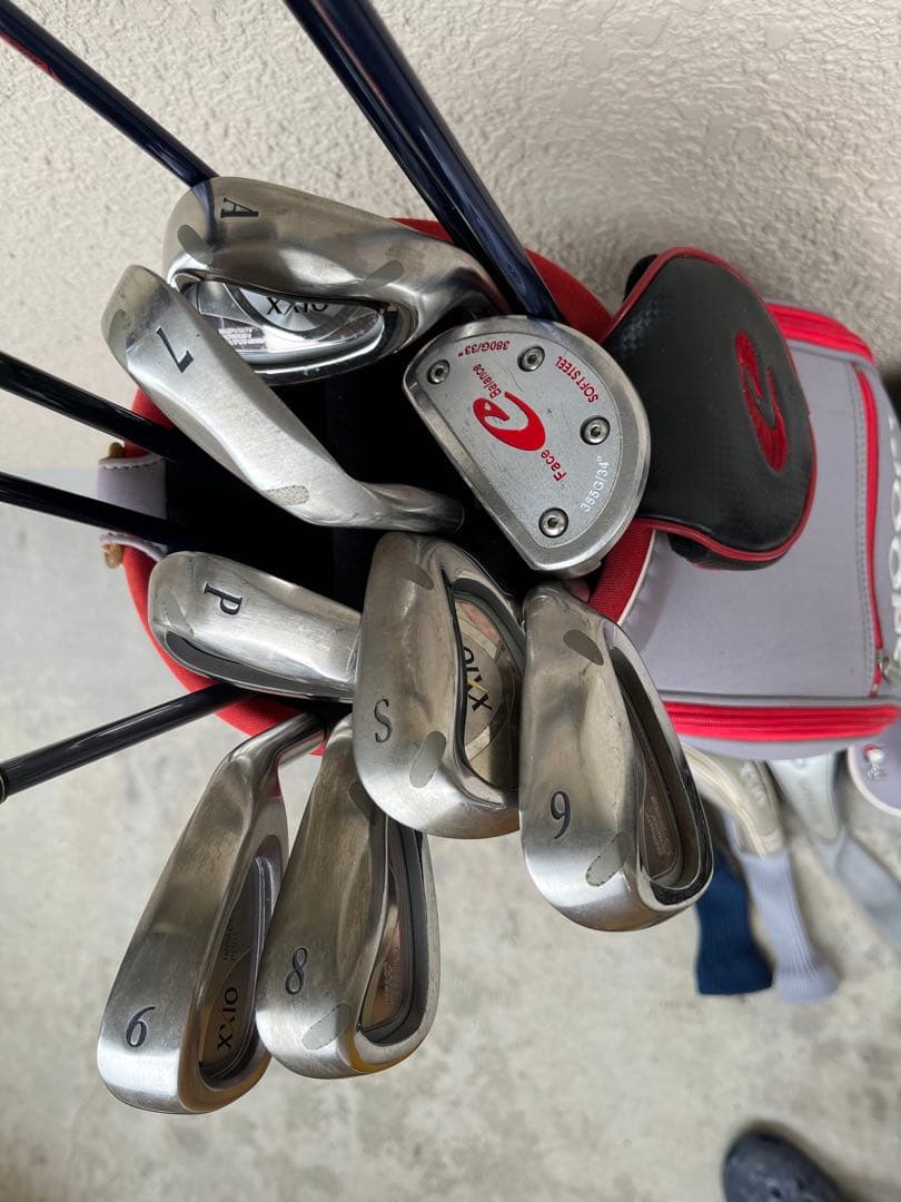 ゆ*ゆ様 レディース！豪華XXIO等女性用ゴルフセット+稀少スヌーピキャディバッ