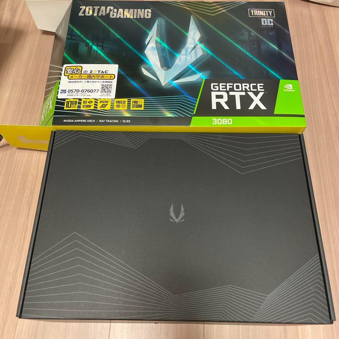 ZOTAC Geforce RTX 3080 グラボ 10GB 非LHR