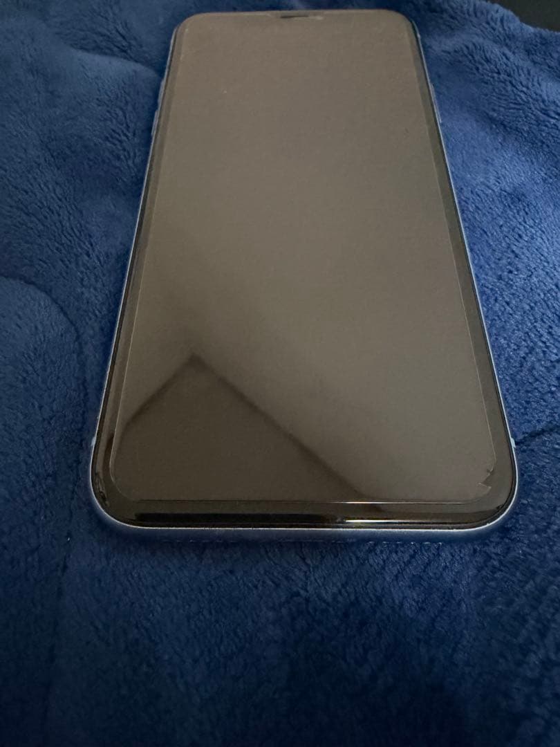 iPhone XR 64GB ブルー SIMフリーバッテリー78%本体のみ